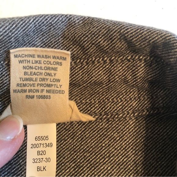 Duluth Trading Co Black Casual Button Down Shirt Size XS - Picture 6 of 6